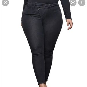 Good American crossover good waist jeans